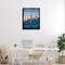 Stupell Industries New York Landmark Skyline Floating Frame Design by Victoria Barnes